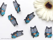 Wolf & Native American Girl Tattoo Soft Enamel Pin